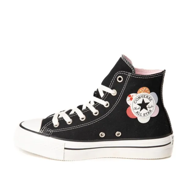 CONVERSE CHUNK TAYLOR ALL STAR/HI LIFT CRAFTED/PATCHWORK SNEAKER/ BIG KIDS