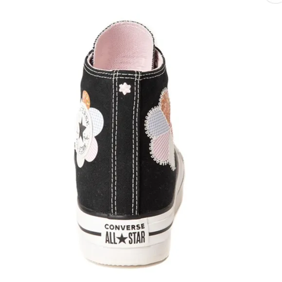 CONVERSE CHUNK TAYLOR ALL STAR/HI LIFT CRAFTED/PATCHWORK SNEAKER/ BIG KIDS
