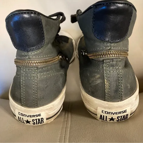 Converse X John Varvatos Zipper High Tops men’s  8 Women’s 10 145380C streetwear