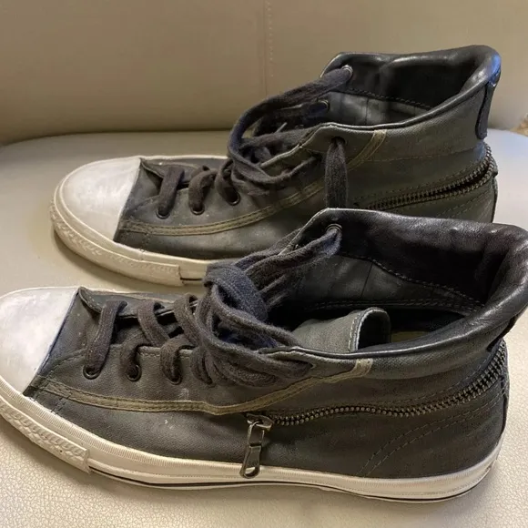 Converse X John Varvatos Zipper High Tops men’s  8 Women’s 10 145380C streetwear
