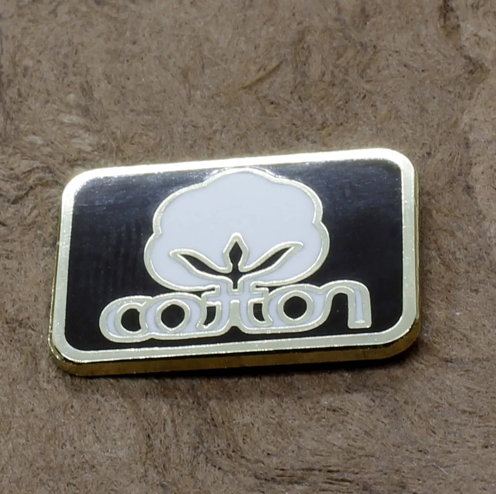 Cotton Boll or Cotton Inc.  Lapel Pins