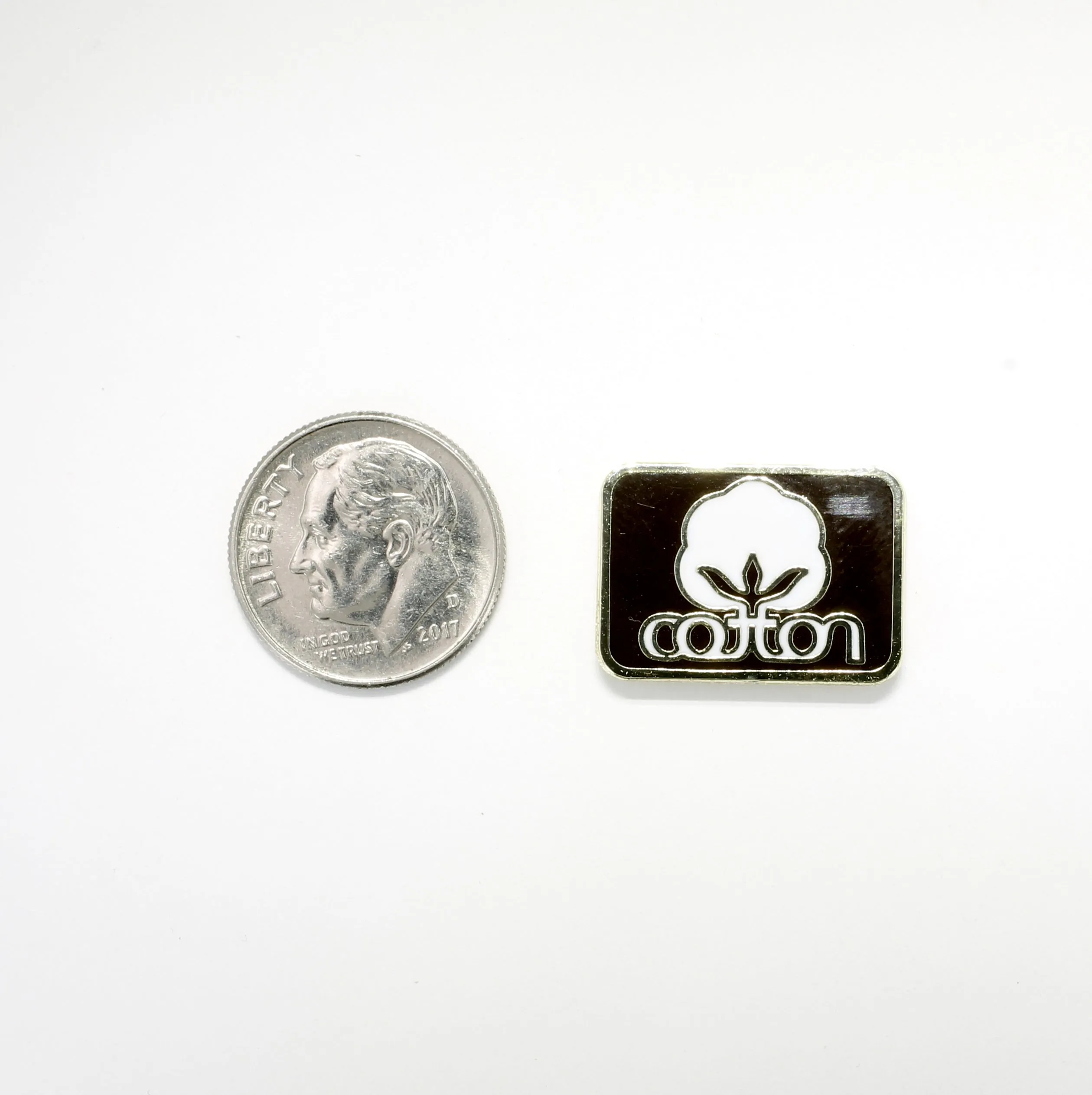 Cotton Boll or Cotton Inc.  Lapel Pins
