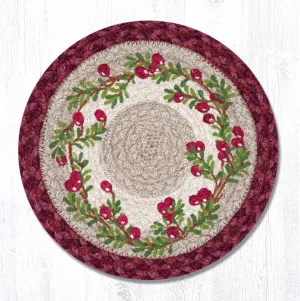 Cranberries Trivet (10x10")