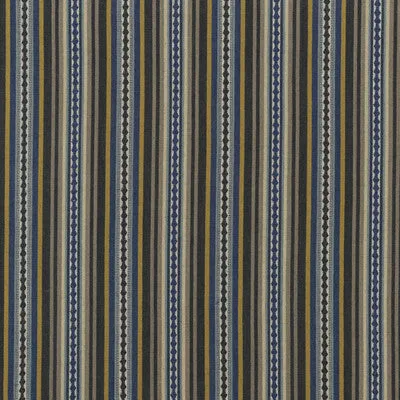 Dalton Stripe-Indigo/Ochre