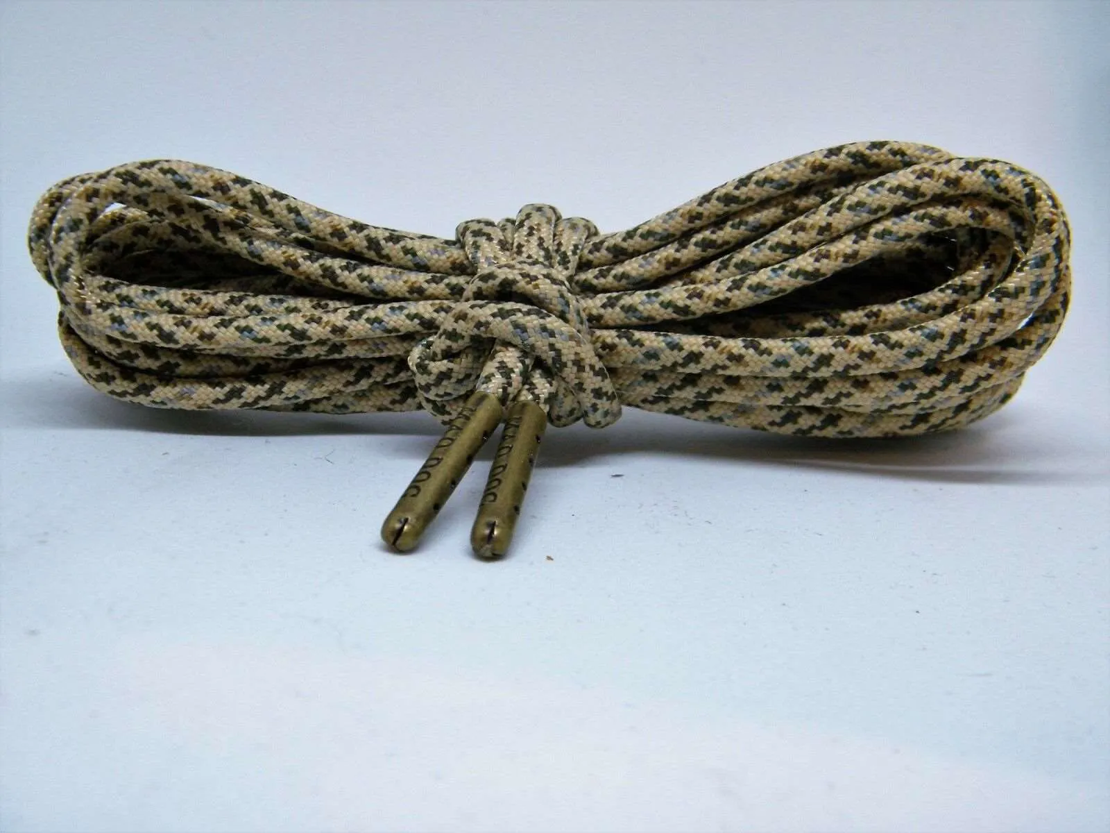 Desert Camo Boot Laces *Guaranteed for Life* 550 Paracord Steel Tip Shoelaces