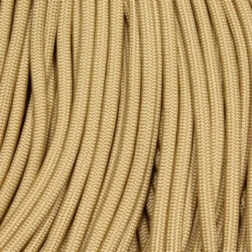 Desert Tan Boot Laces *Guaranteed for Life* 550 Paracord Steel Tip
