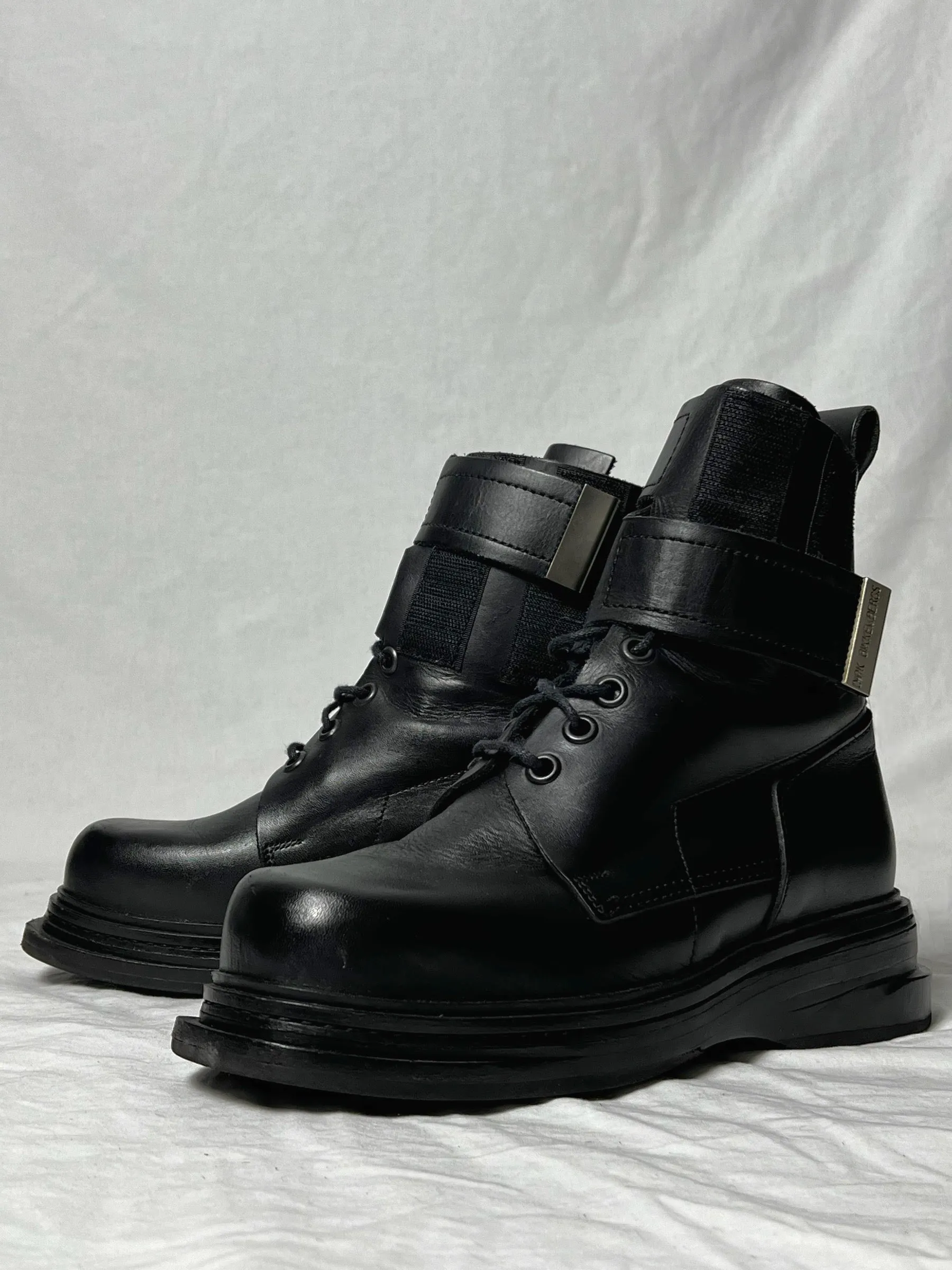 DIRK BIKKEMBERGS A/W 1996 COMBAT BOOTS