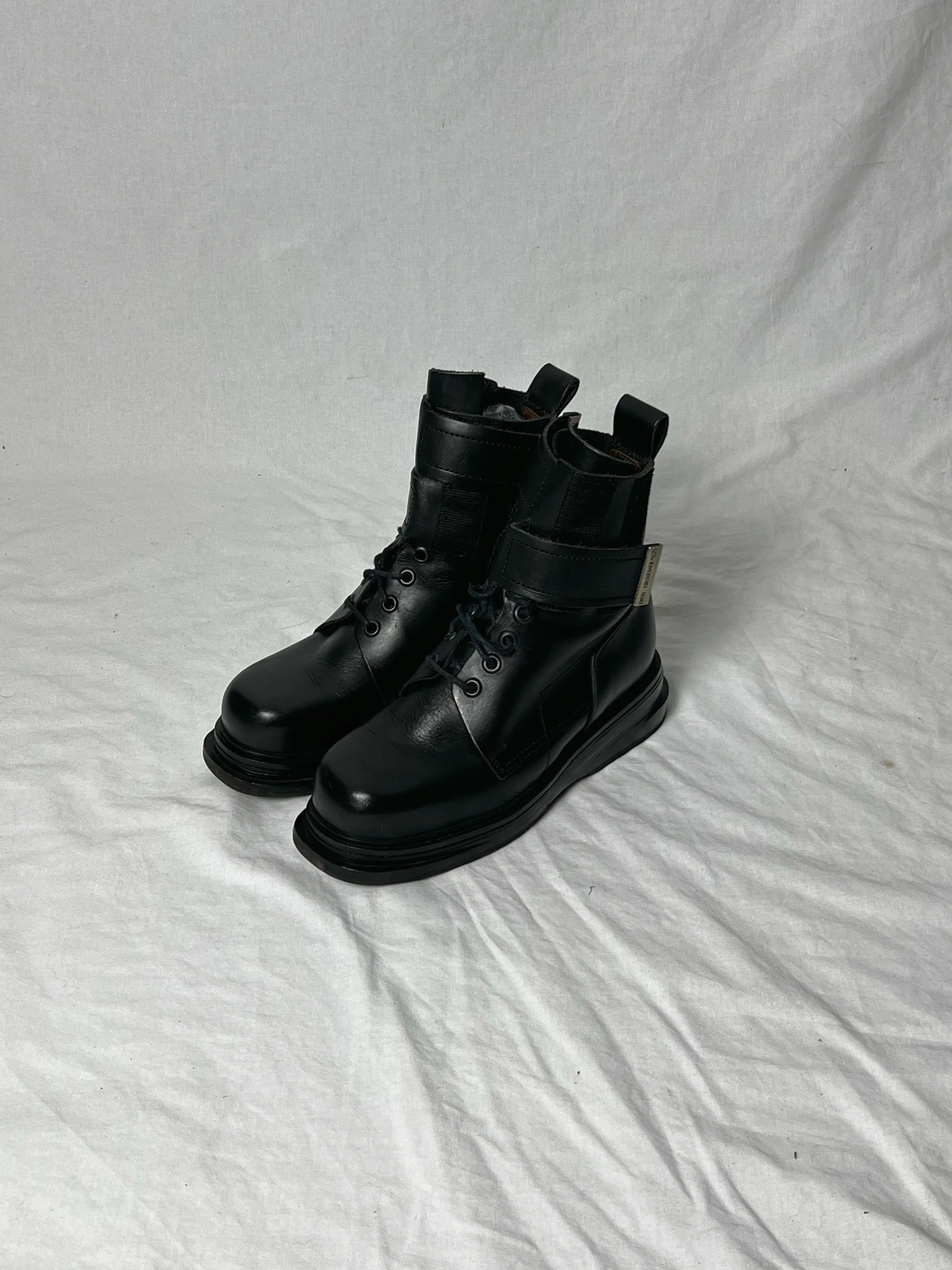 DIRK BIKKEMBERGS A/W 1996 COMBAT BOOTS