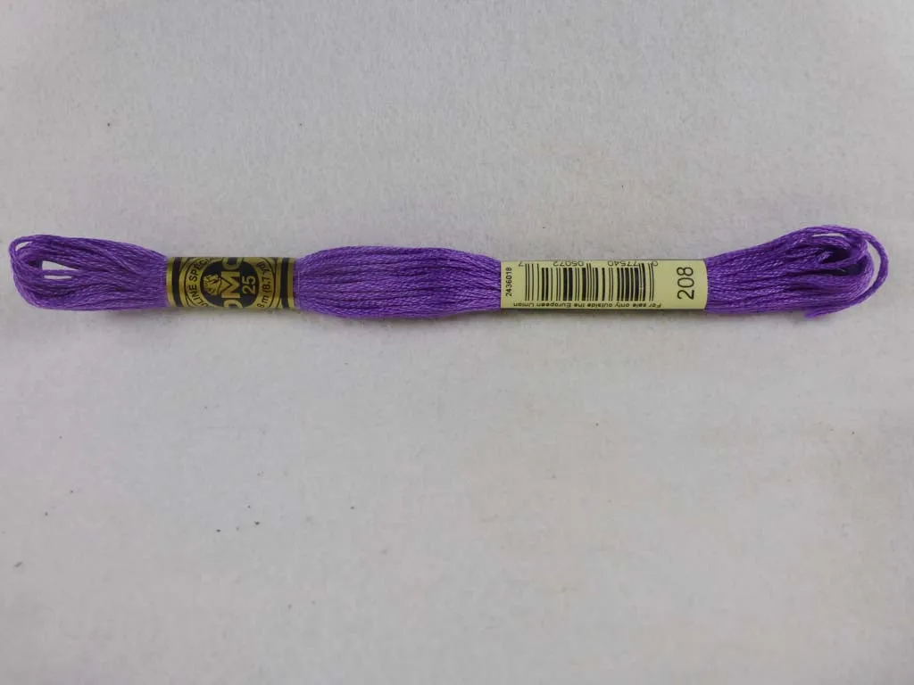 DMC Floss 208 Very Dark Lavender