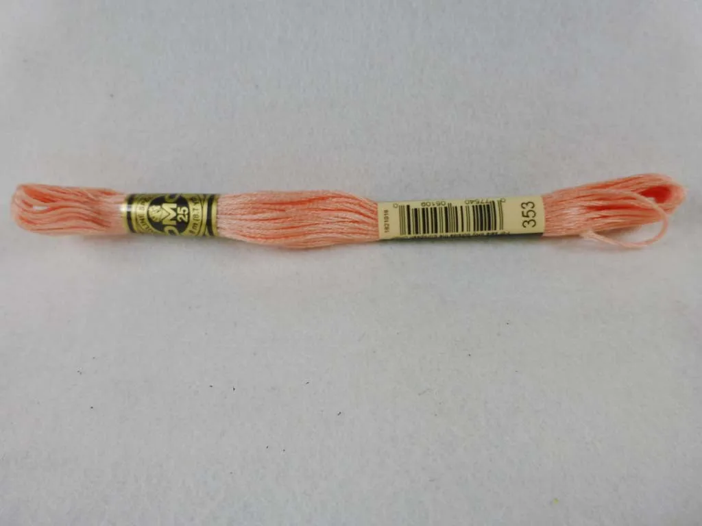 DMC Floss 353 Peach