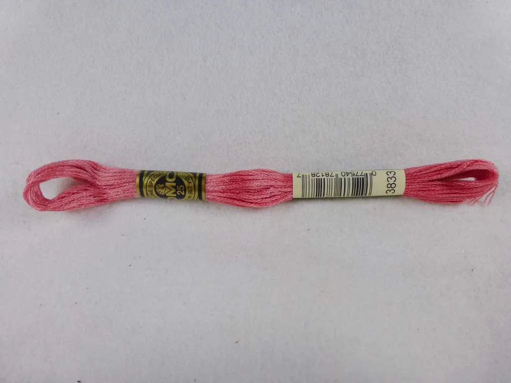 DMC Floss 3833 Light Raspberry