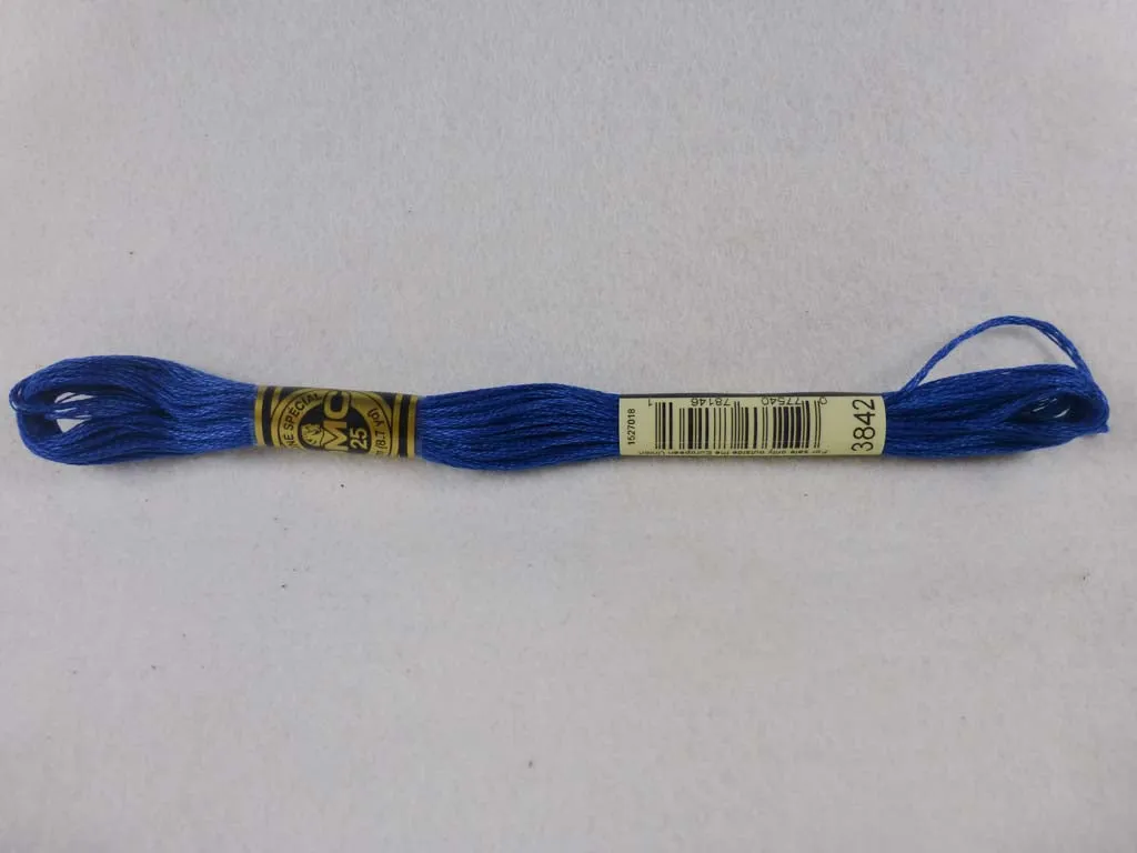 DMC Floss 3842 Dark Wedgewood