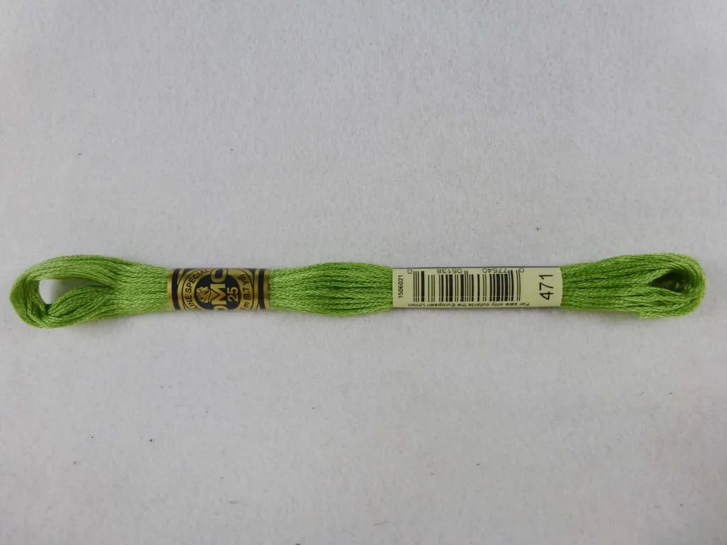 DMC Floss 471 Very Light Avocado Green