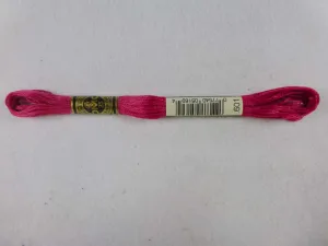 DMC Floss 601 Dark Cranberry