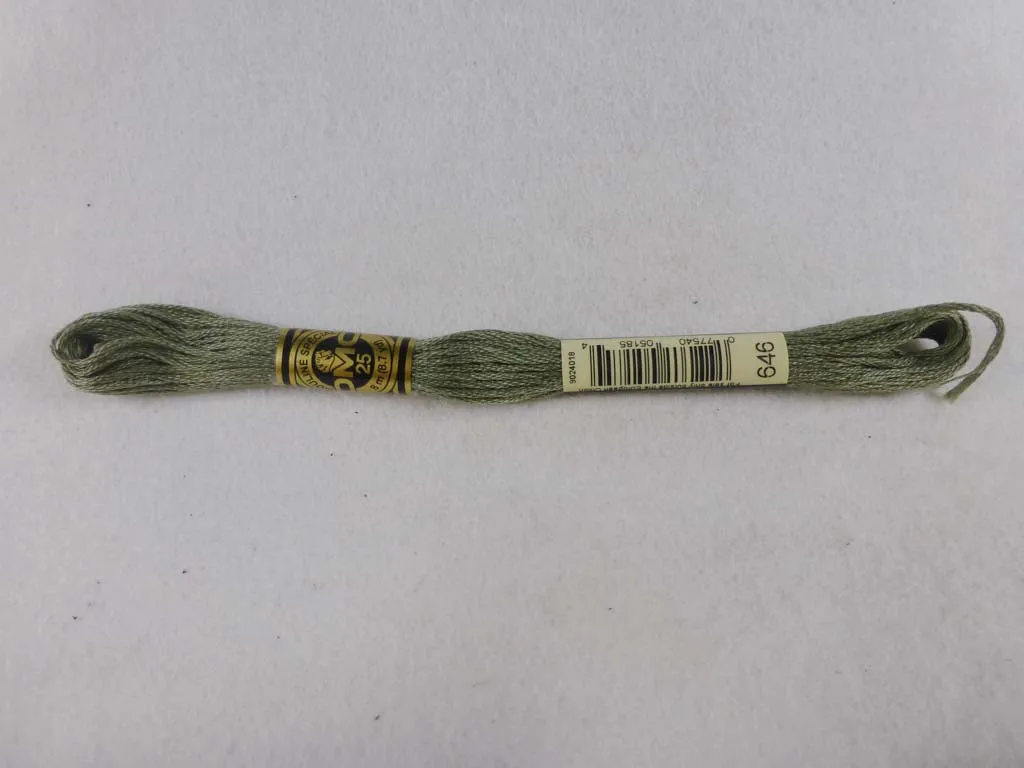 DMC Floss 646 Dark Beaver Gray