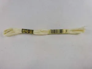 DMC Floss 746 Off White