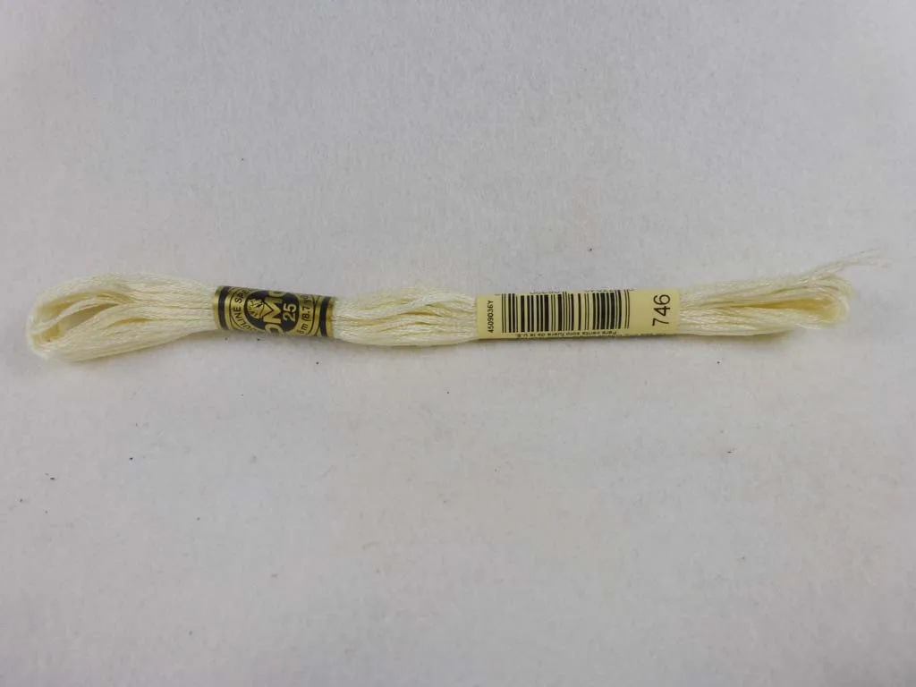 DMC Floss 746 Off White