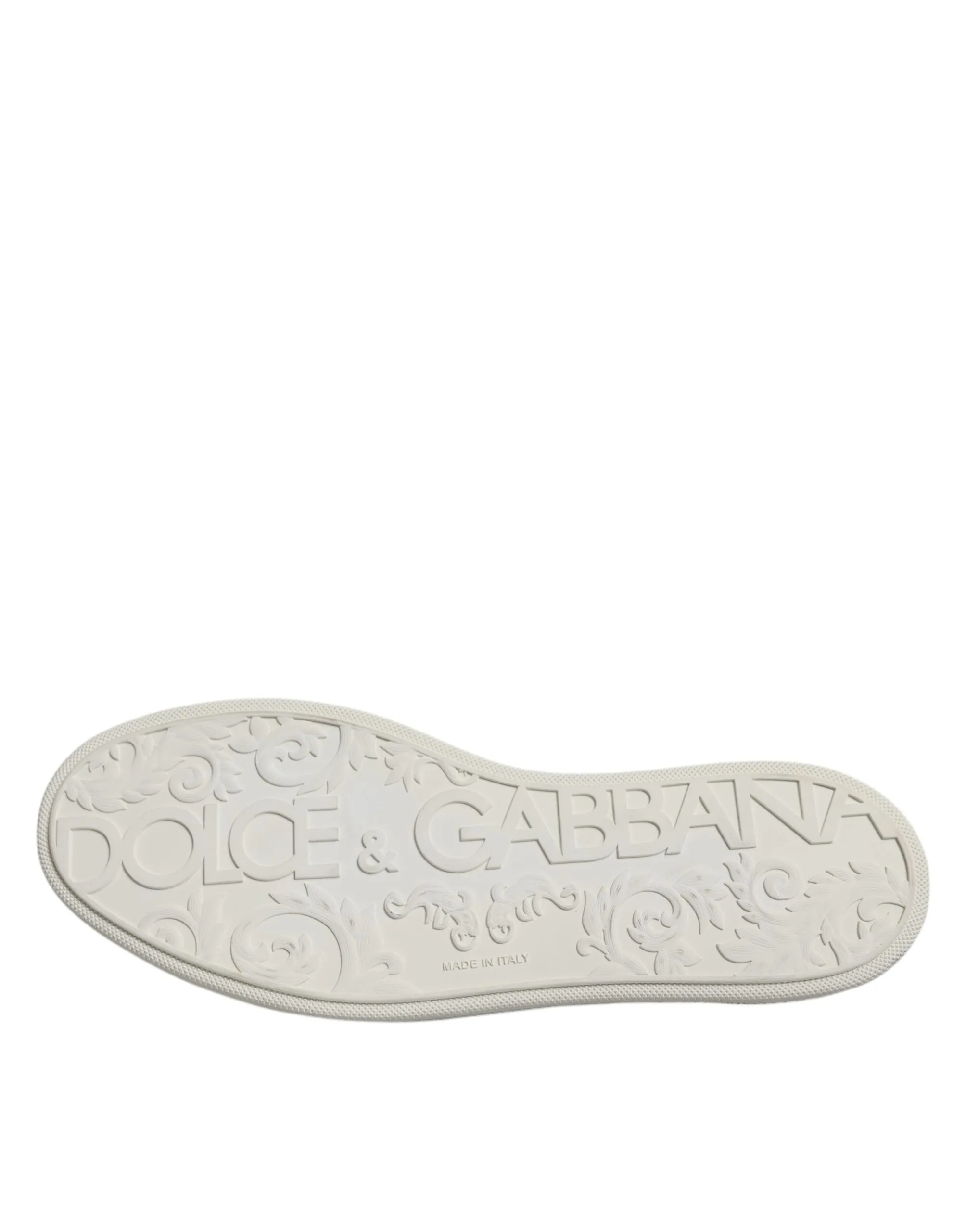 Dolce & Gabbana Black Low Top Men Saint Tropez Sneakers Shoes