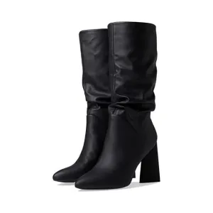 DOLCE Vita BNWOT women's &quot;Wandah&quot; ruched black boots sz 8 NEW pull on