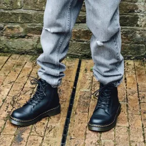 Dr. Martens 1460 8-Eye Boot - Little Kid / Big Kid - Black sz: 13