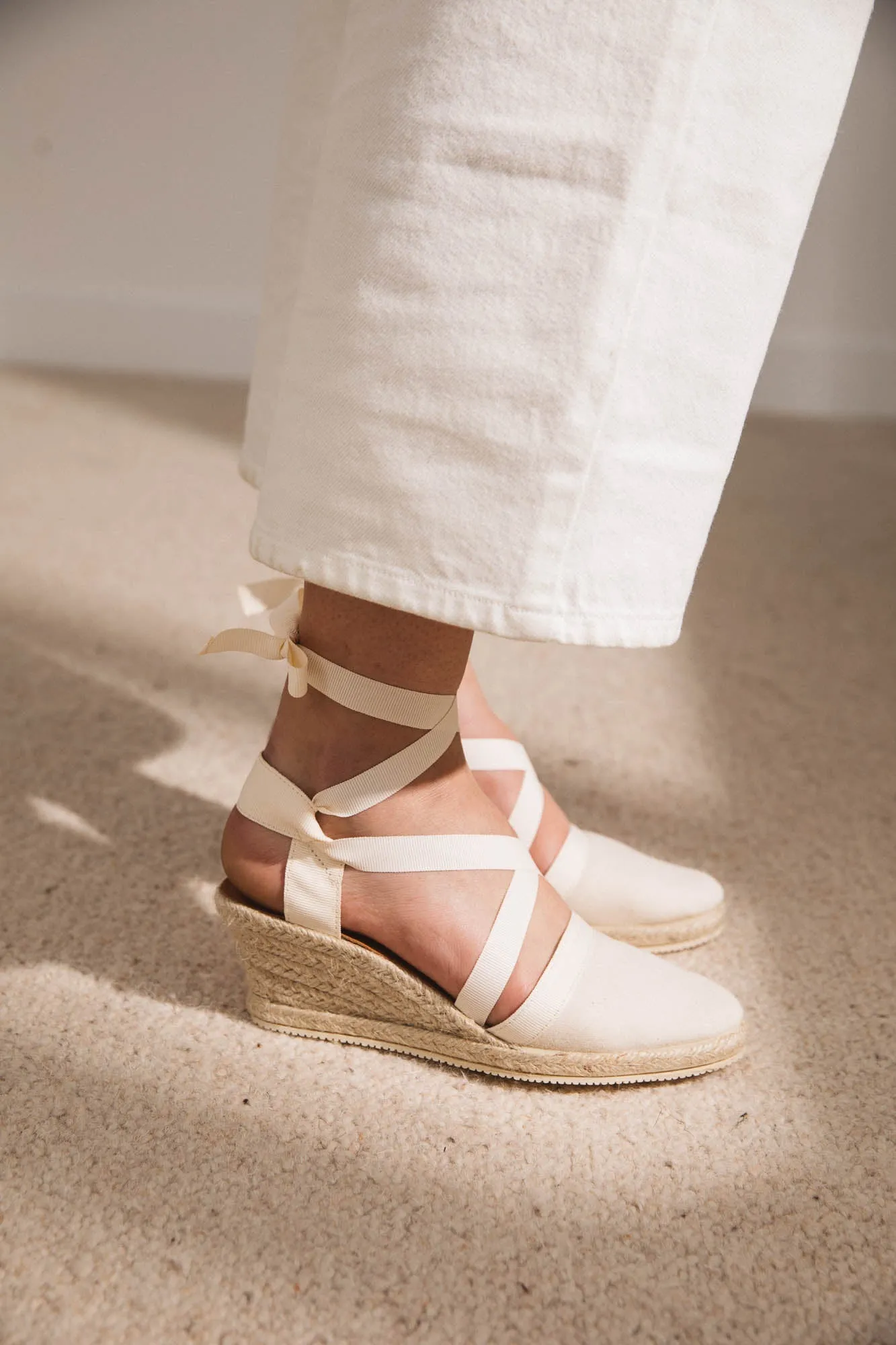 Espadrilles Caspienne écru