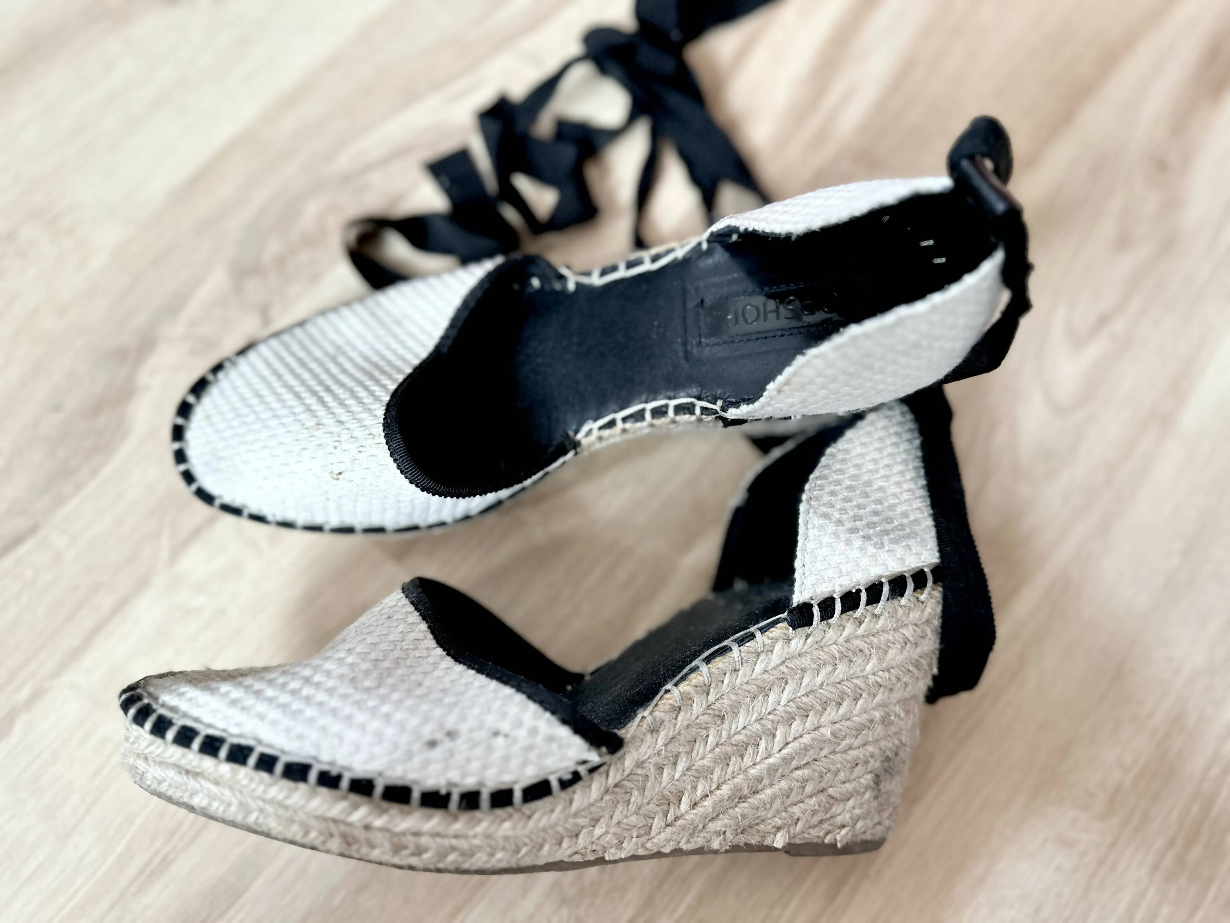 Espadrilles mit Keilabsatz