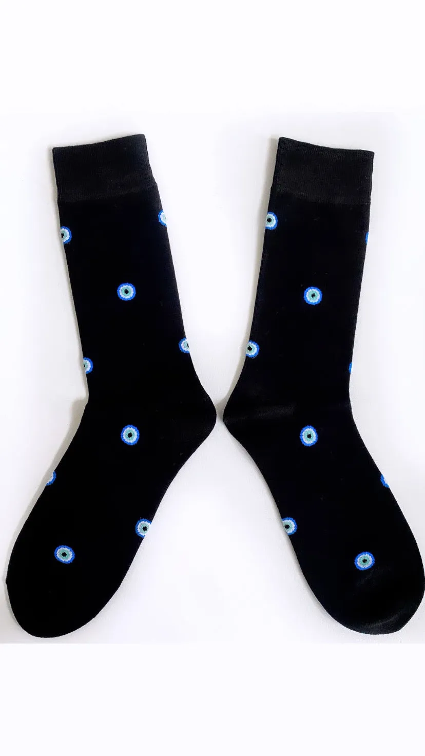 Evil Eye Designer Socks