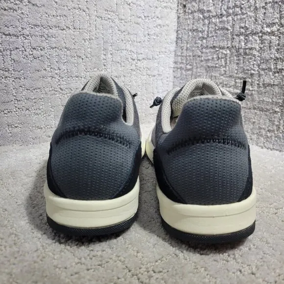 Florsheim Crossover Men's Size 8.5W US Gray Canvas Slip-On Sneakers 14405-001