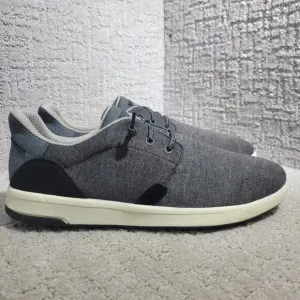 Florsheim Crossover Men's Size 8.5W US Gray Canvas Slip-On Sneakers 14405-001