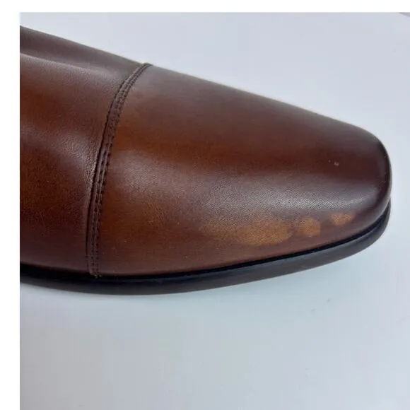 Florsheim Mens Shoes Sz 13D Postino Plain Toe Oxford Cognac Leather 15149-221 *