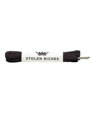 Folsom Black (Length: 45"/114cm) with silver tip