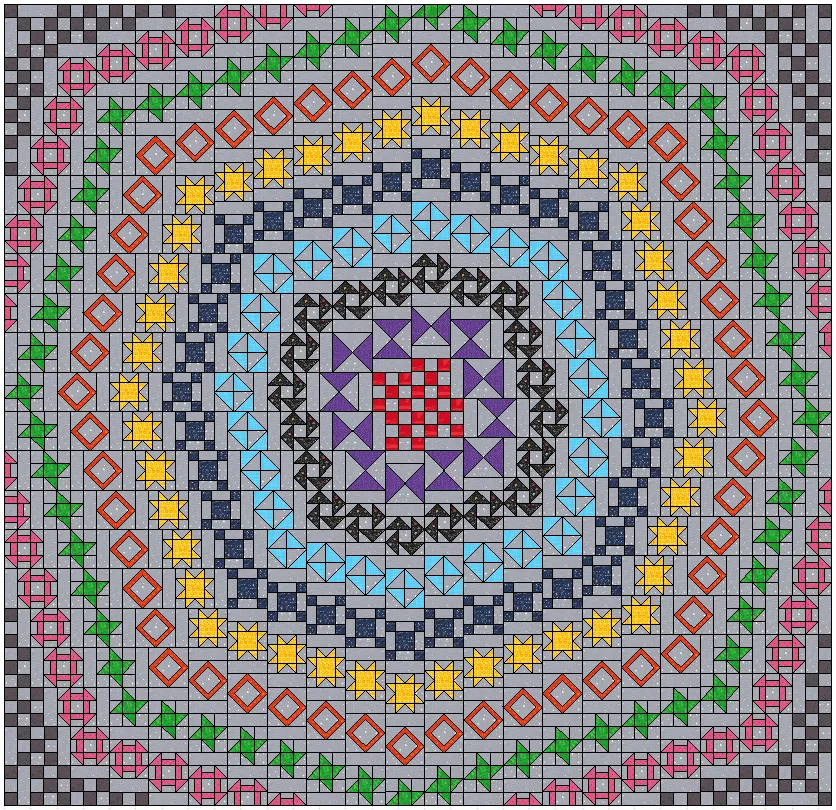 Frisson Quilt Pattern