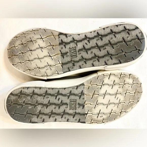 FRYE Men’s Ludlow Low-Top Sneakers Gray Size 10