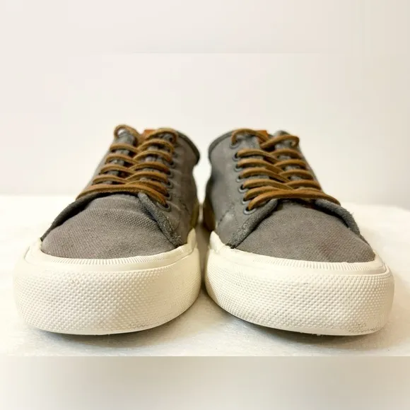 FRYE Men’s Ludlow Low-Top Sneakers Gray Size 10