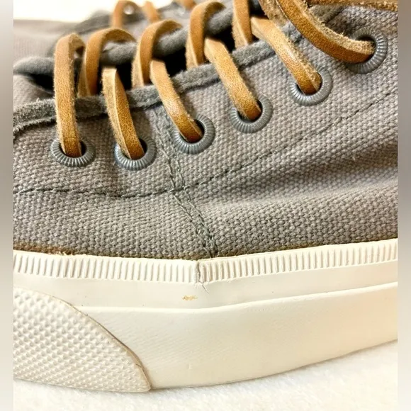 FRYE Men’s Ludlow Low-Top Sneakers Gray Size 10