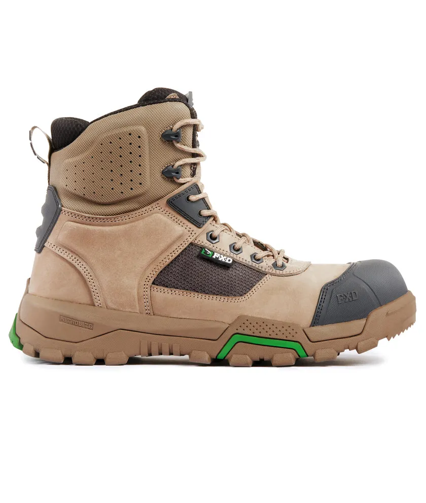 FXD Men's WB-1 High Cut Work Boots- Stone