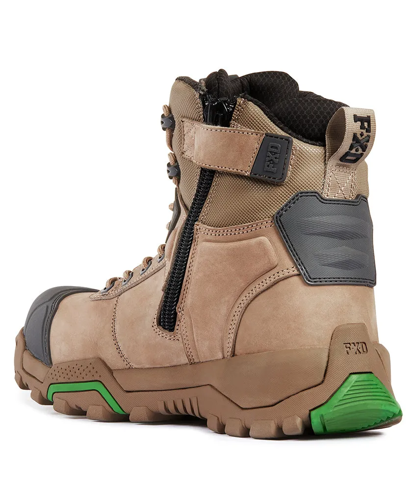 FXD Men's WB-1 High Cut Work Boots- Stone