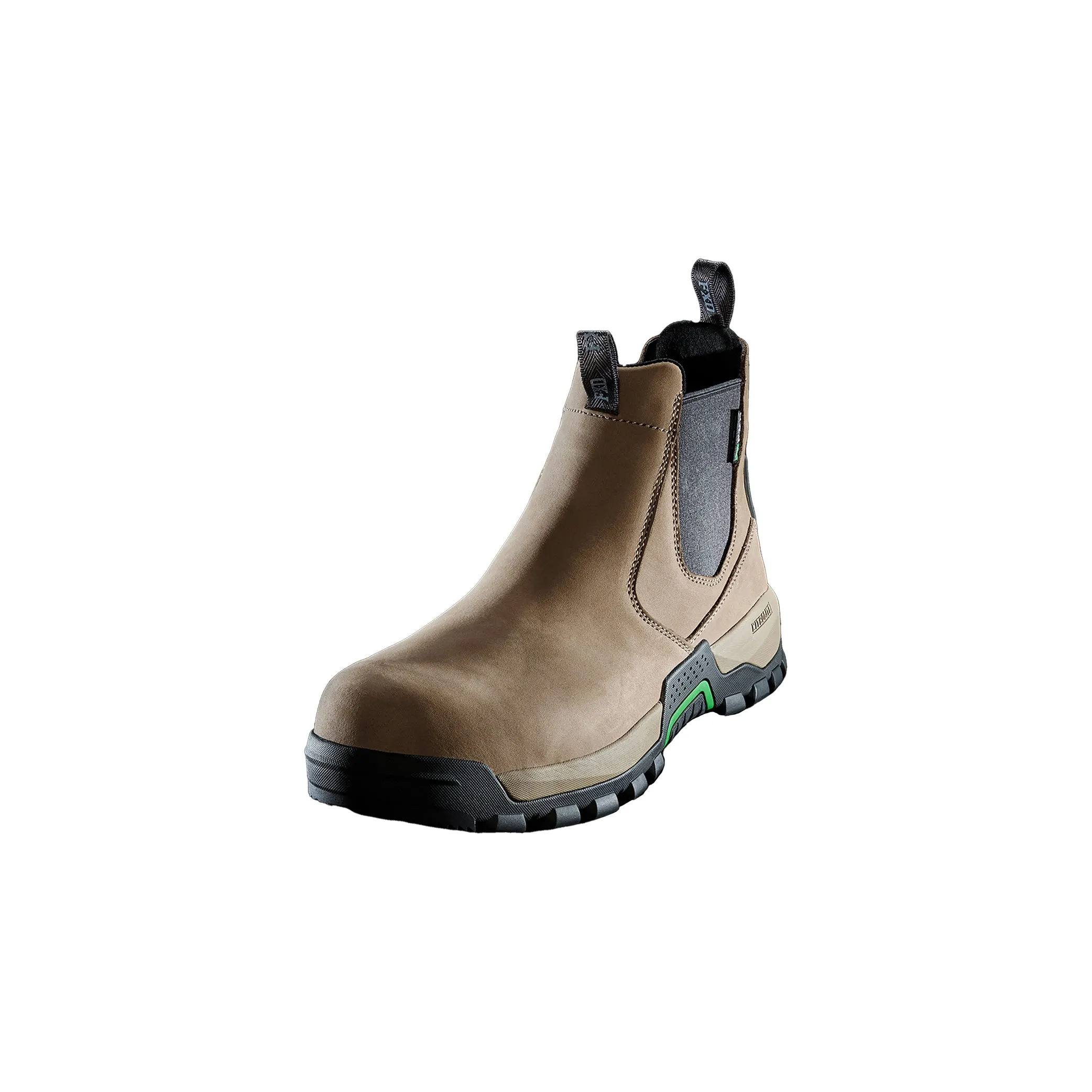 FXD Mens' WB-4 Elastic Sided Work Boots - Stone