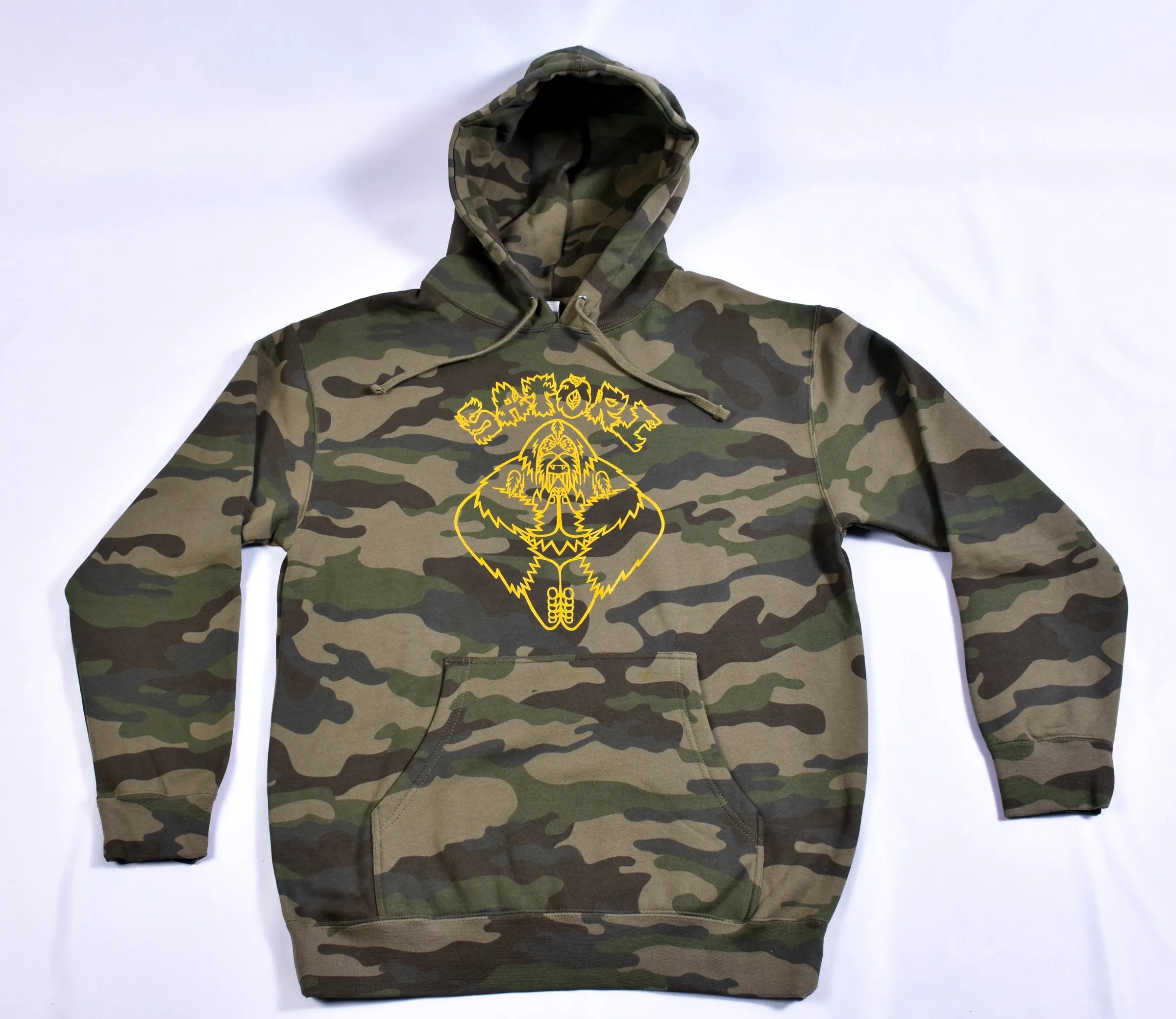 Golden Bigfoot Pullover Hoodie