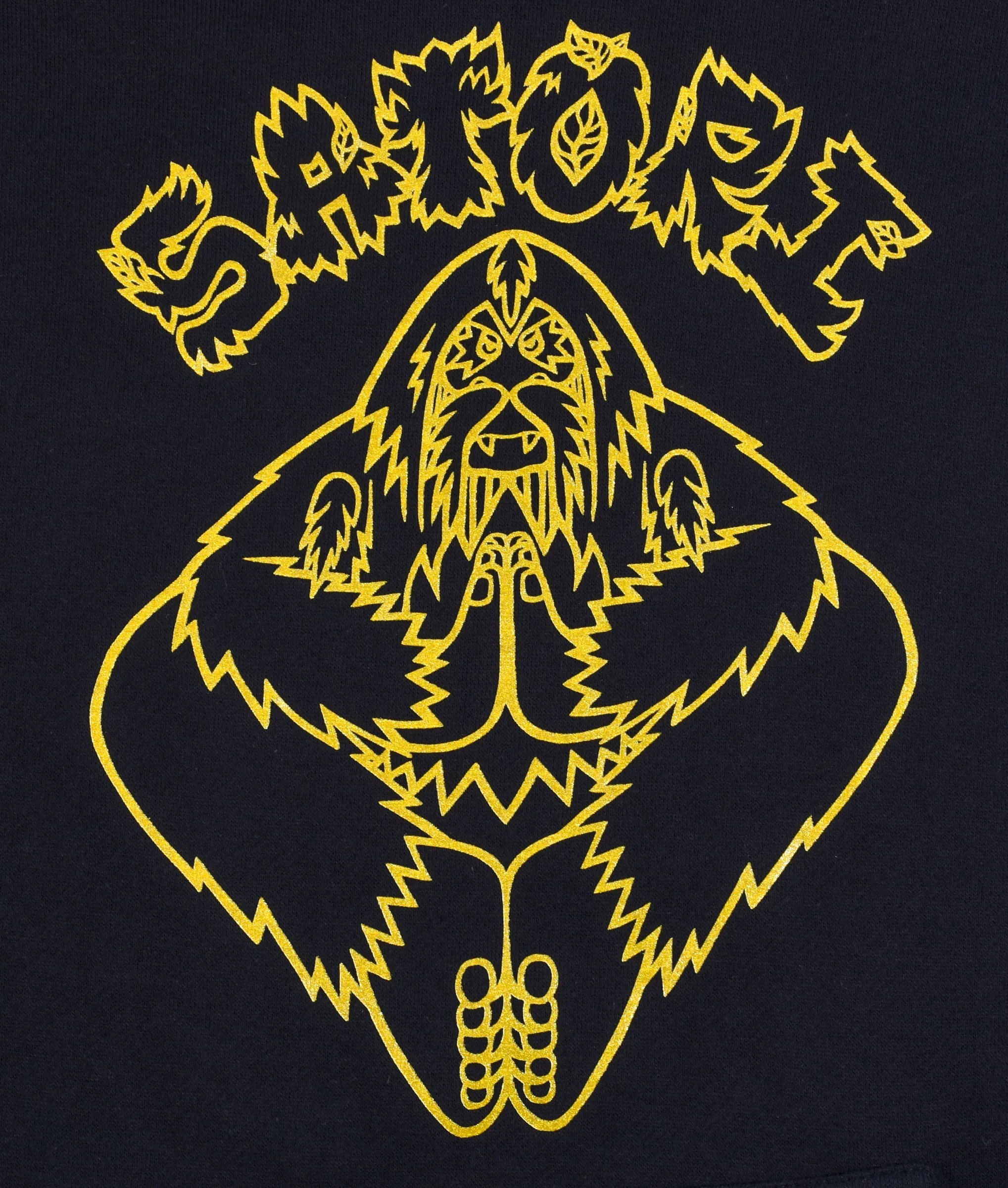 Golden Bigfoot Pullover Hoodie
