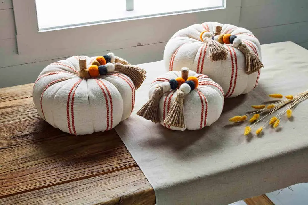 Grain Sack Pumpkins