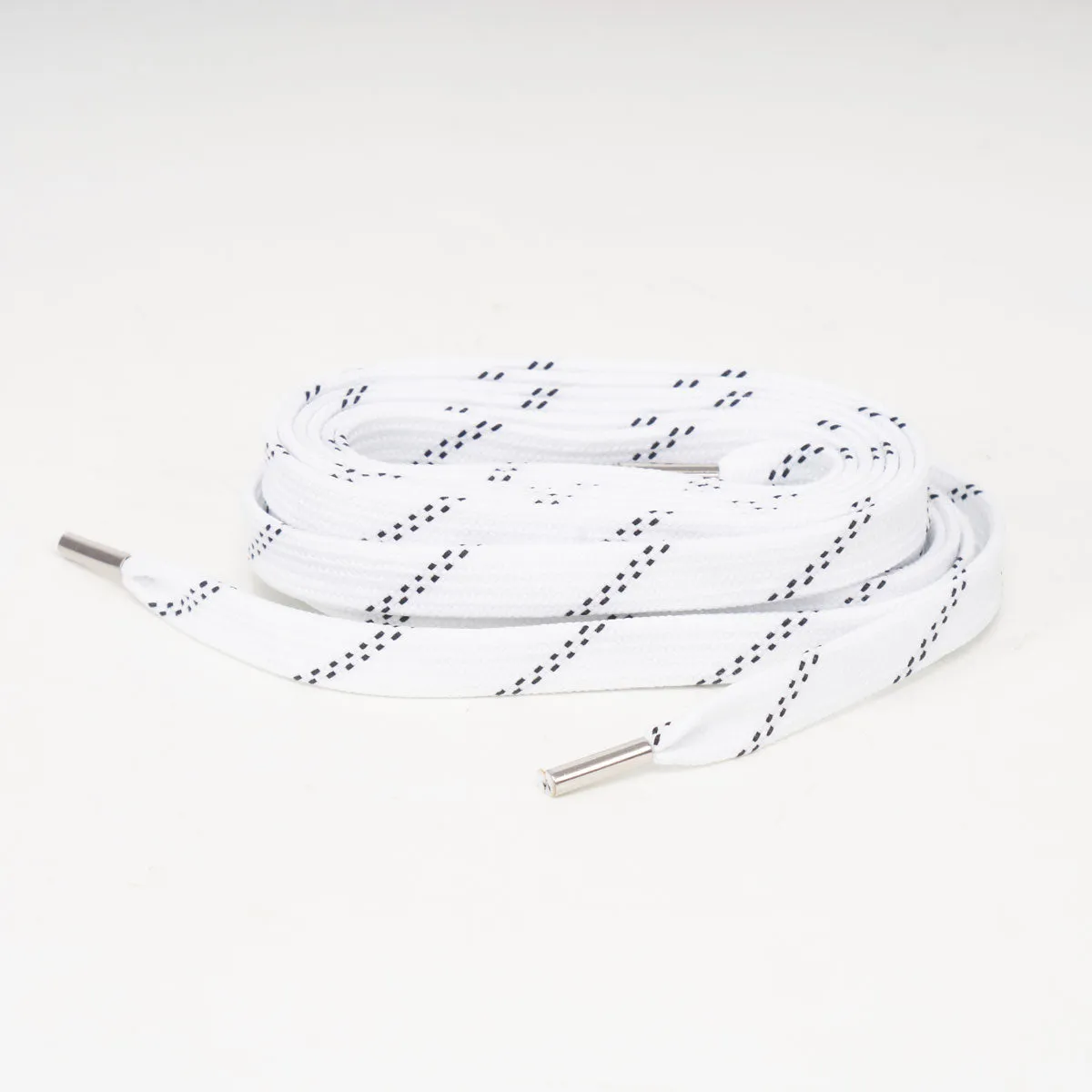 Ground Control Performance Laces - White [Metal Tips]