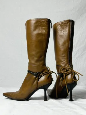 GUCCI STILETTO HEEL BOOTS