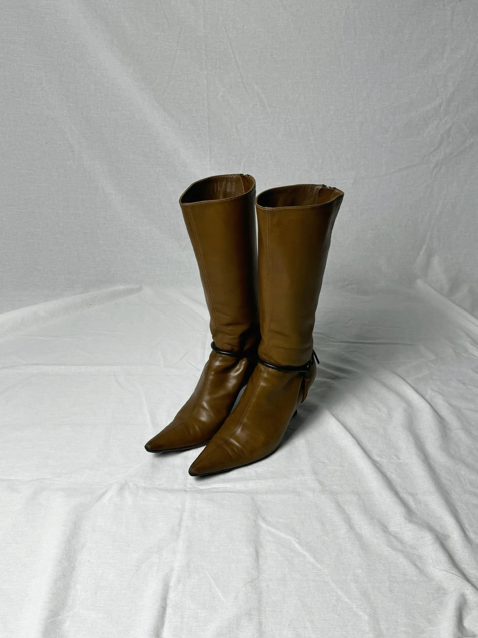 GUCCI STILETTO HEEL BOOTS