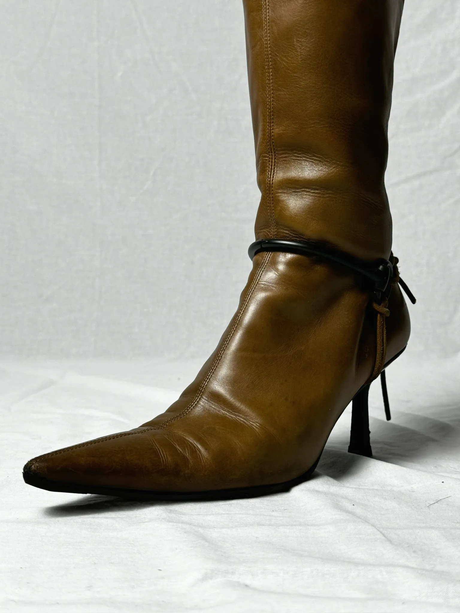 GUCCI STILETTO HEEL BOOTS
