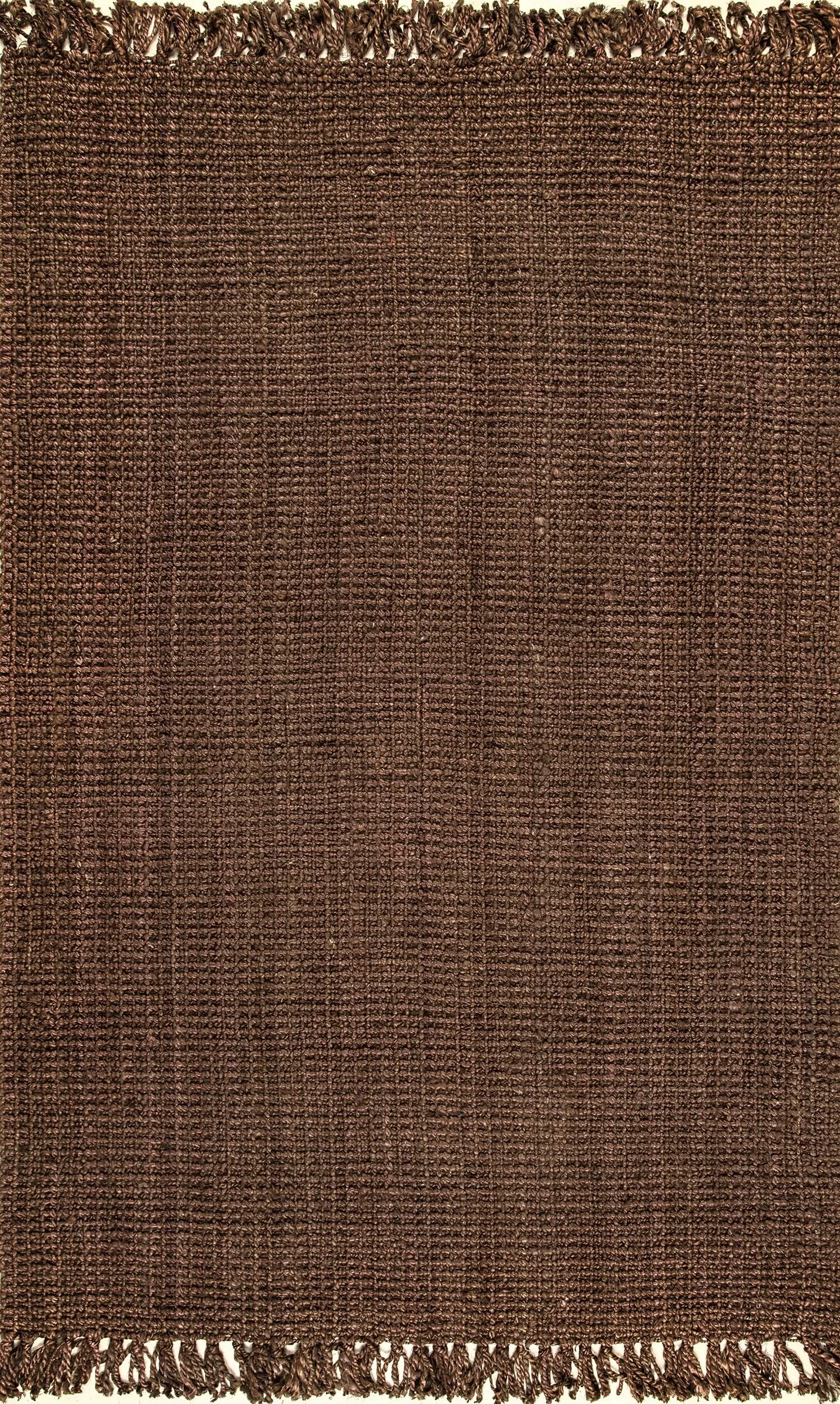HAND WOVEN CHUNKY LOOP JUTE IVORY