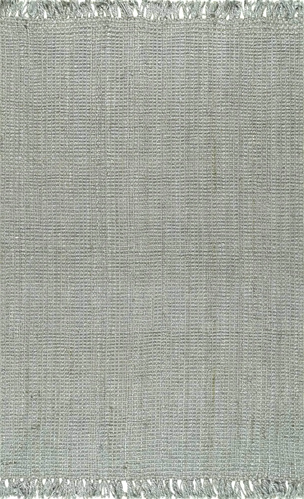 HAND WOVEN CHUNKY LOOP JUTE IVORY