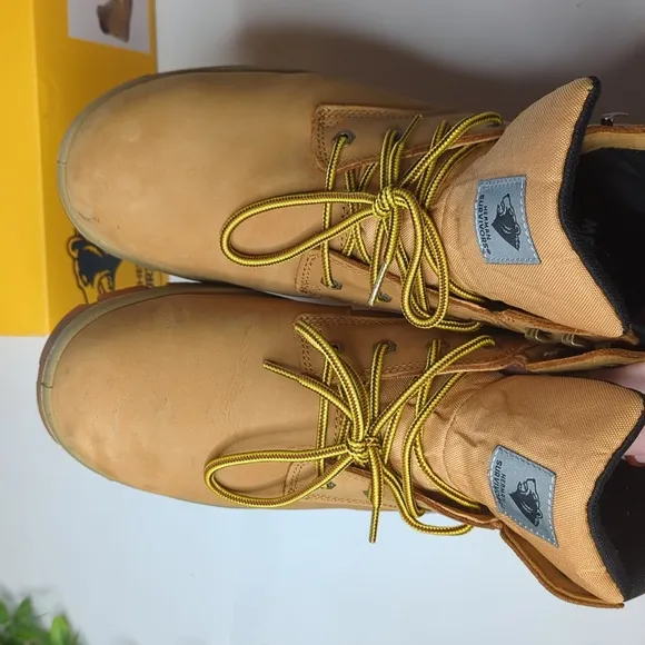 Herman Survivors boulder waterproof 6&quot; steel toe boots men's size 13 Wide