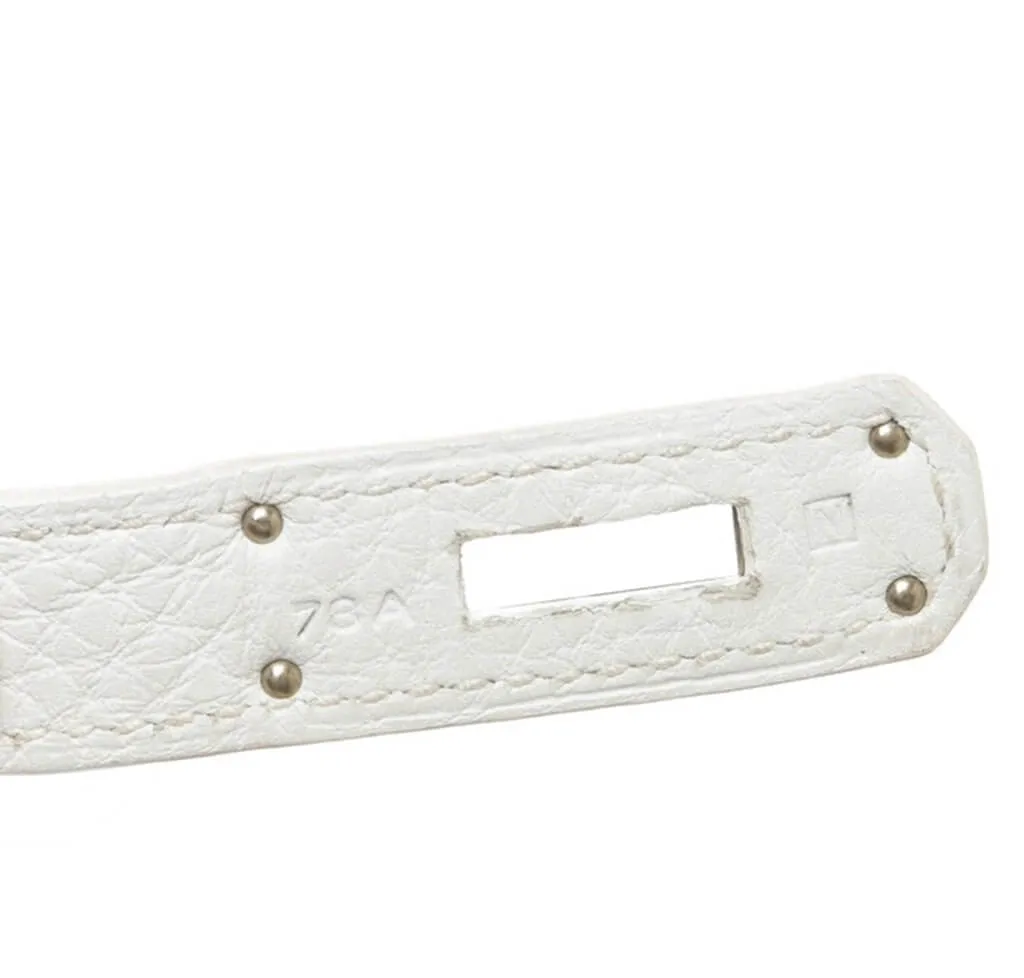 Hermès Togo Birkin Bag 35cm White