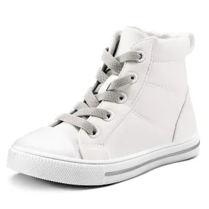 High Top Canvas Sneakers